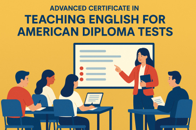 Advanced Certificate in Teaching English for American Diploma Tests